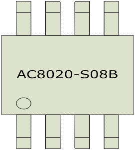 OTP-AC8020/3V供电接线图脚位图