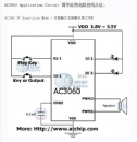 应用电路简单的OTP语音芯片原理资料(AC3060)